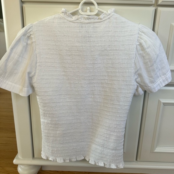 ME+EM cheesecloth shirred top - Picture 4 of 5